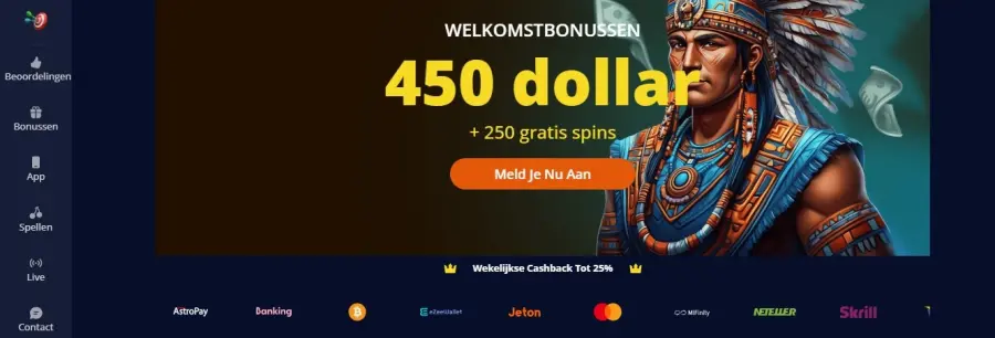 Rolldorado bonus nederland