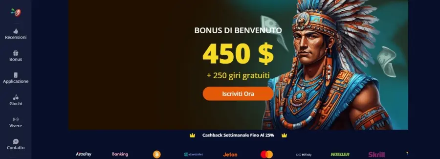 Rolldorado bonus italia