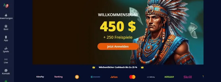 Rolldorado bonus deutschland